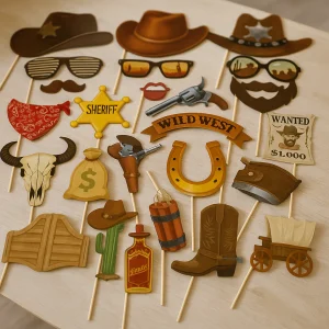 Accessoires Photobooth Cowboy