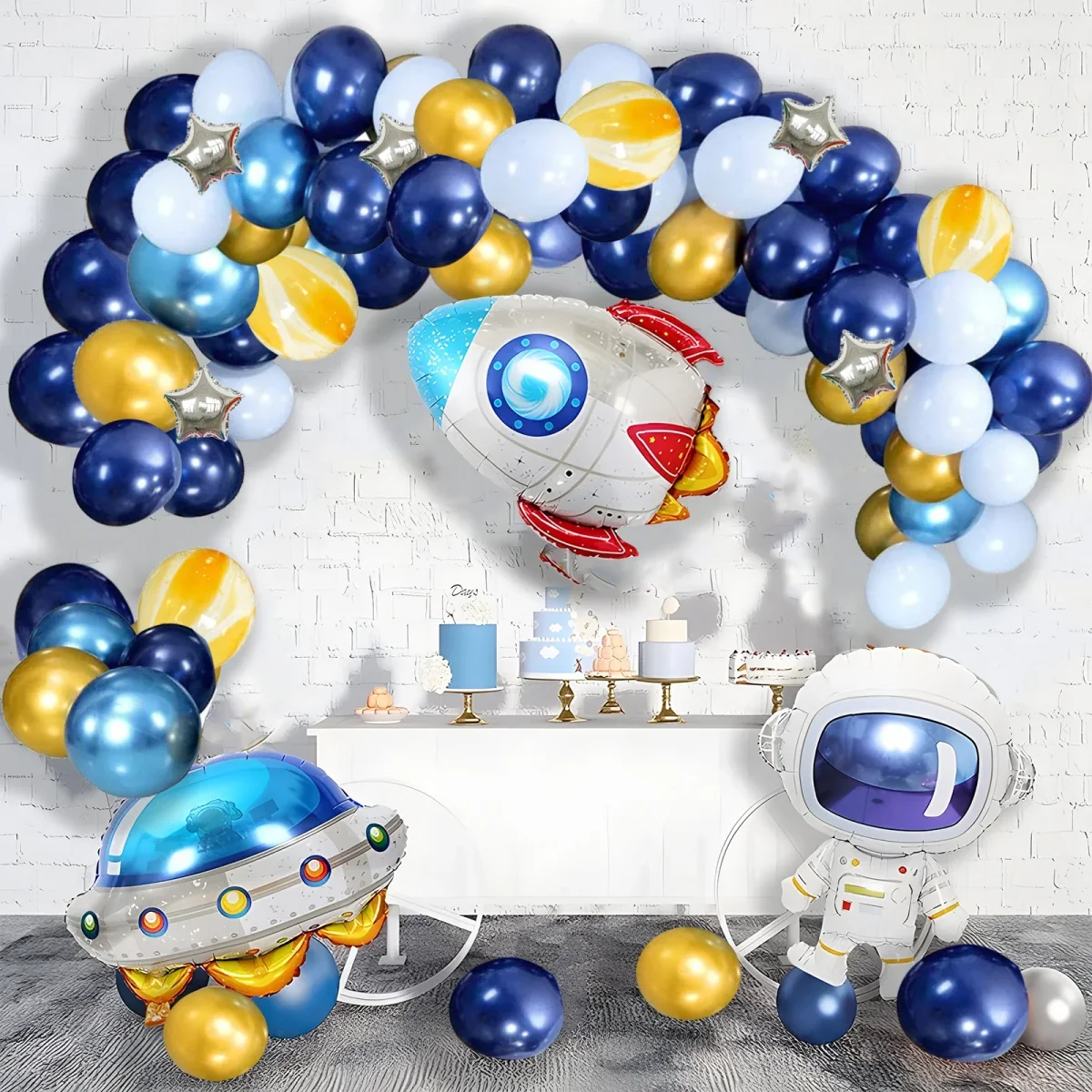 Arche de Ballon Astronaute