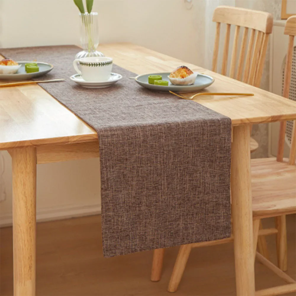Chemin de Table Minimaliste en Lin – Image 8