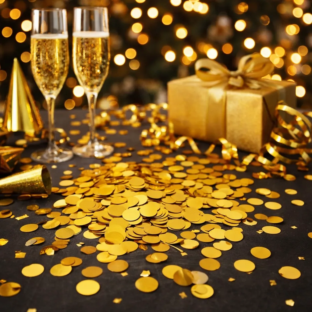 Confettis Dorés