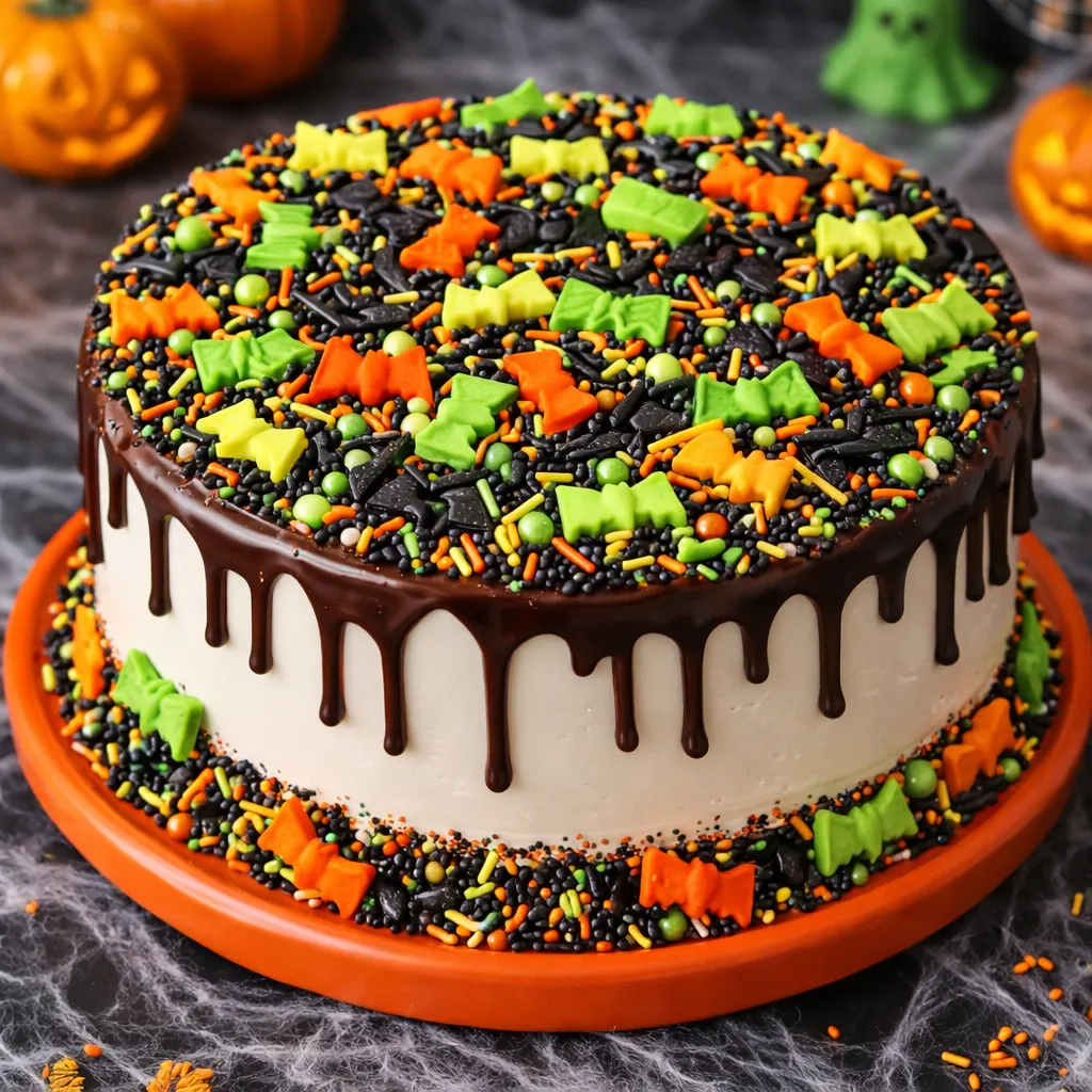 Déco Gâteau Sucre Chauve-Souris Multicolore – Image 2