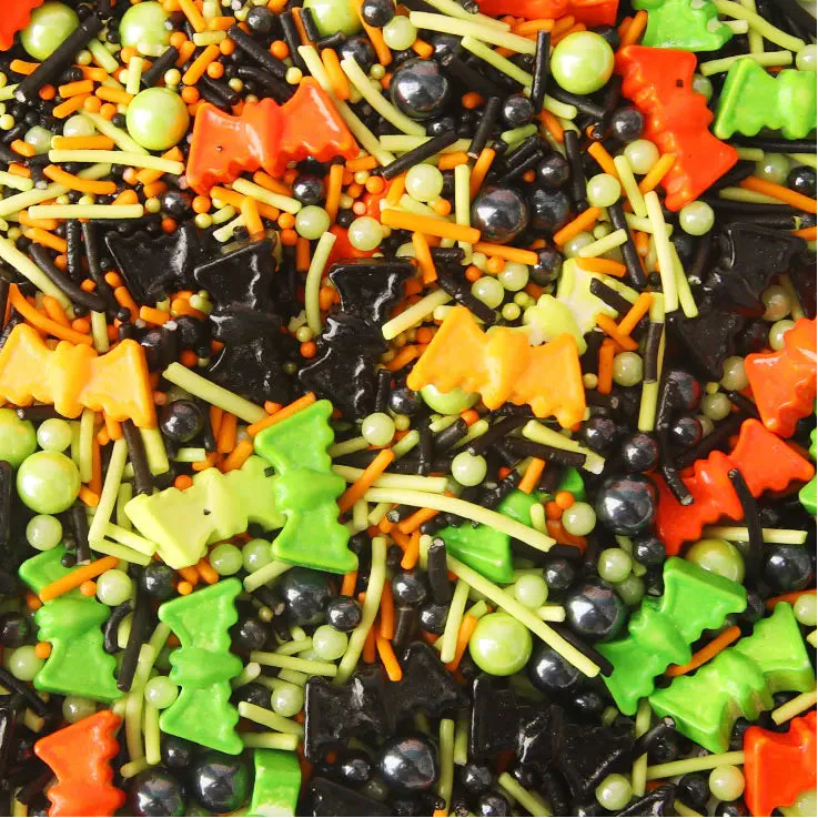 Déco Gâteau Sucre Chauve-Souris Multicolore – Image 3