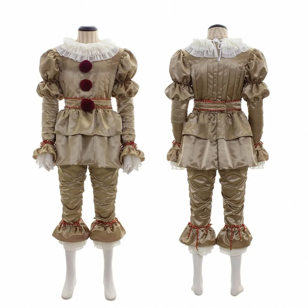 Déguisement Clown Vintage Beige – Image 3