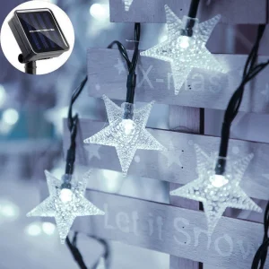 Guirlande Lumineuse Étoiles Blanc Froid Design