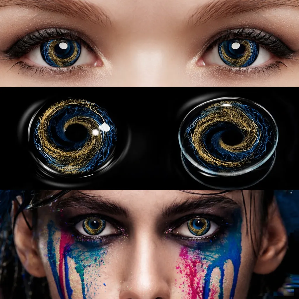 Lentilles Fantaisie Cosmétique Halloween – Image 3