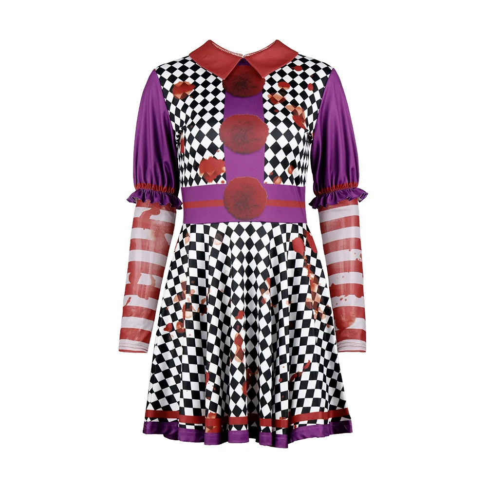 Robe de Clown Violette – Image 3
